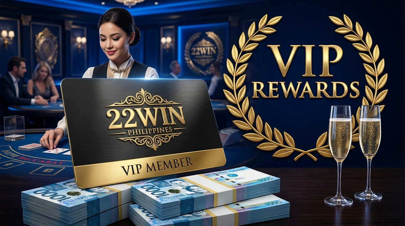 22WIN High-Roller VIP Rewards at 22WIN Philippines